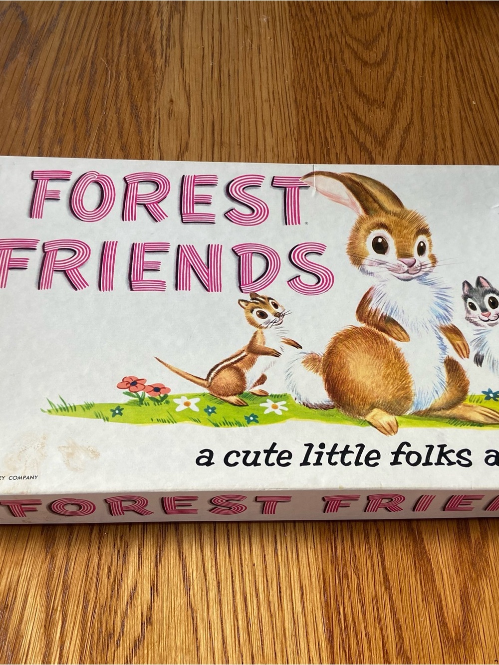 Vintage MB 1962 Forest Friends Board Game